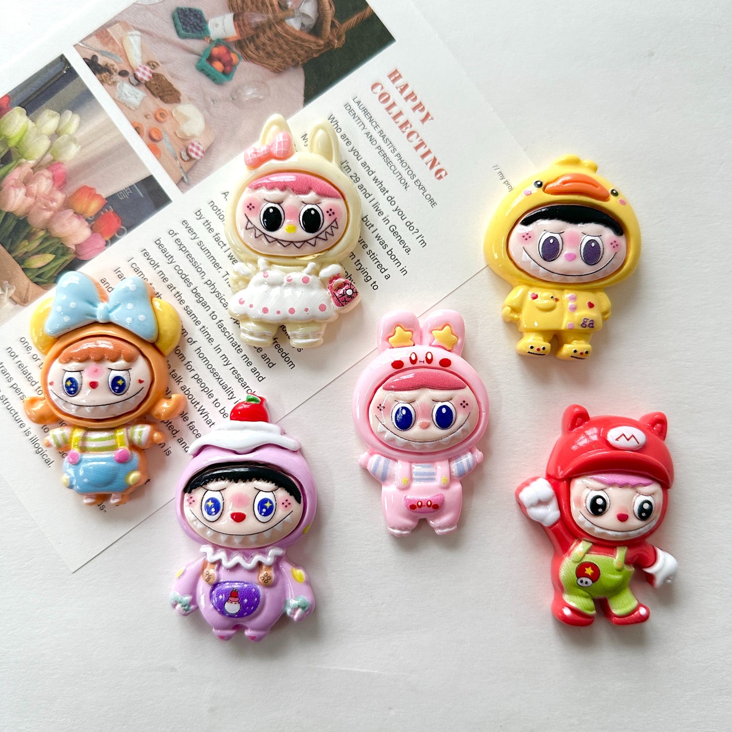 Labubu Fridge Magnet Set