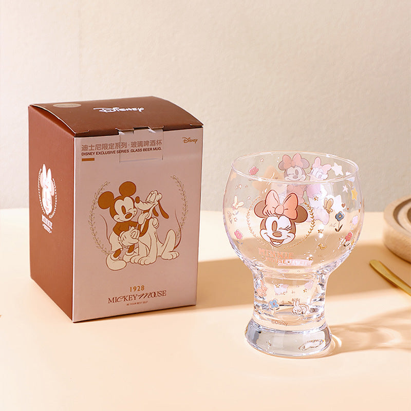 Disney Magic Glass Cute High-Foot Juice & Cold Drink Cup