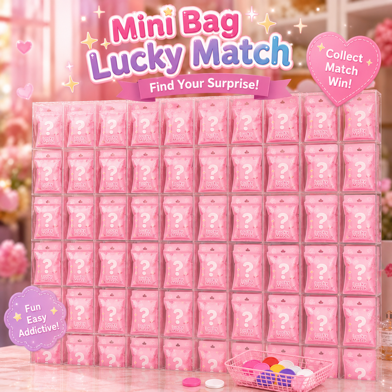 Mini Bag Charm Lucky Match