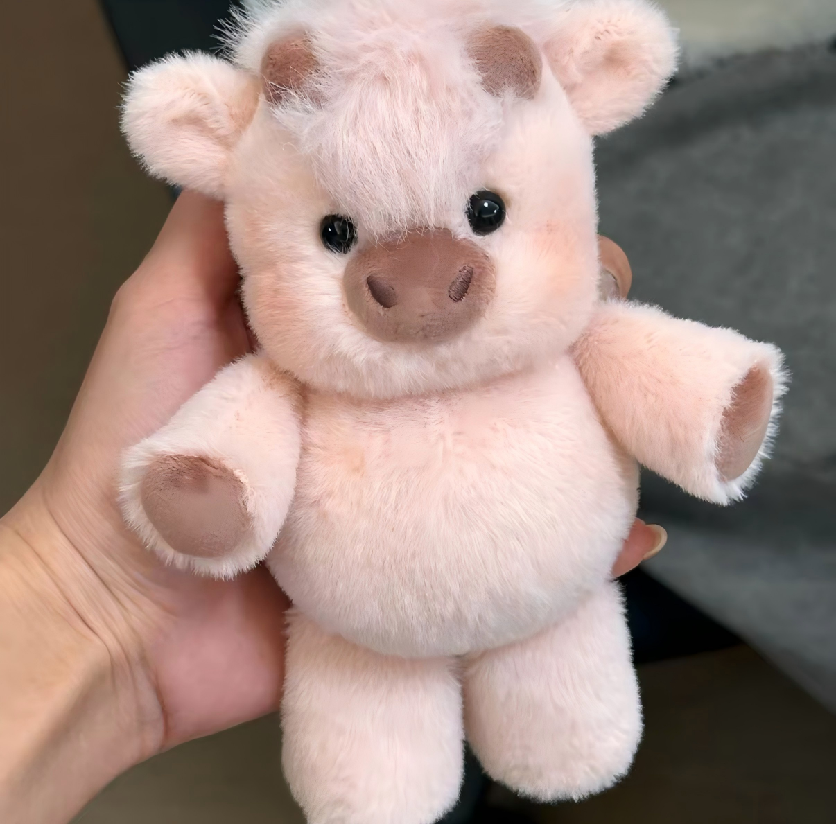 15CM Running Plush Animal Bag Charms