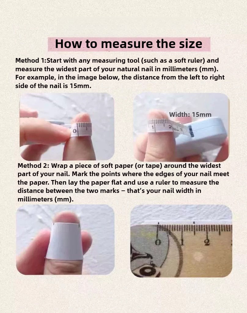 Kuromi Handmade Press-On Nails