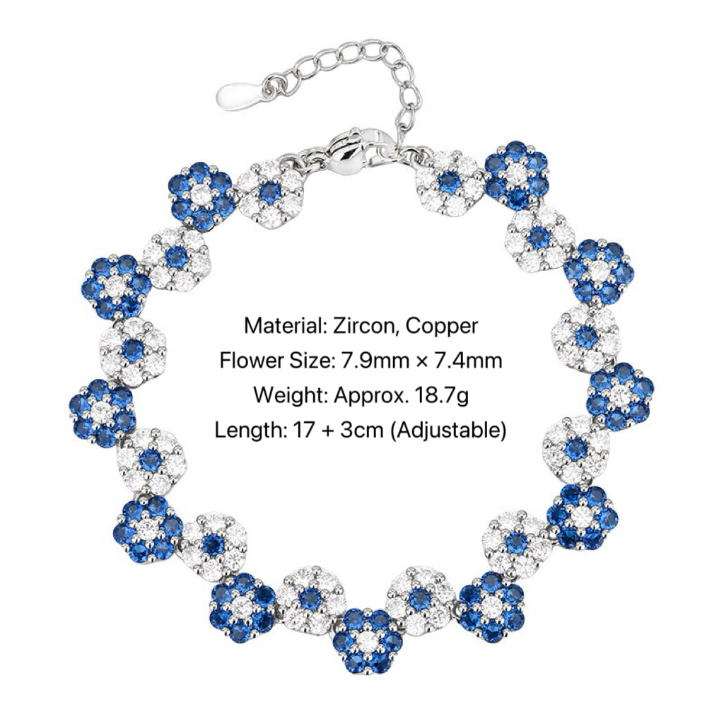 Blue Blossom Jewelry Set