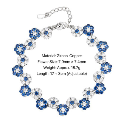 Blue Blossom Jewelry Set
