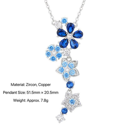 Blue Blossom Jewelry Set