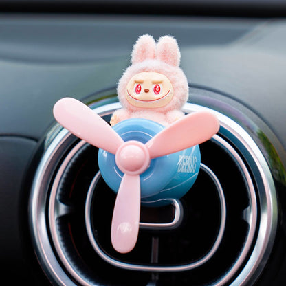 Labubu Car Air Freshener – Airplane Vent Clip