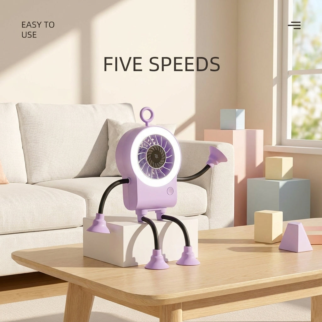 Dopamine Glow Smart Fan