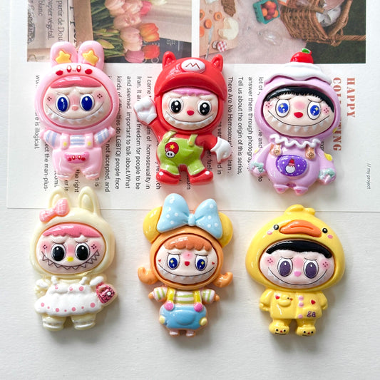 Labubu Fridge Magnet Set