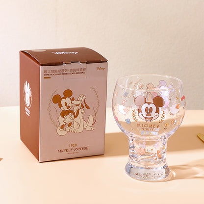 Disney Magic Glass Cute High-Foot Juice & Cold Drink Cup