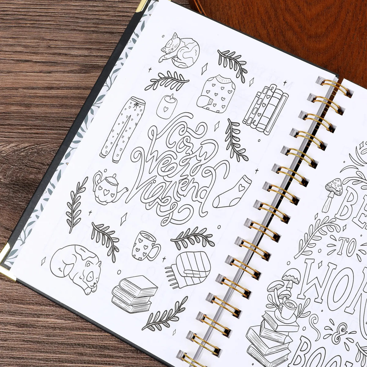 Book Lover’s Reading Journal & Planner