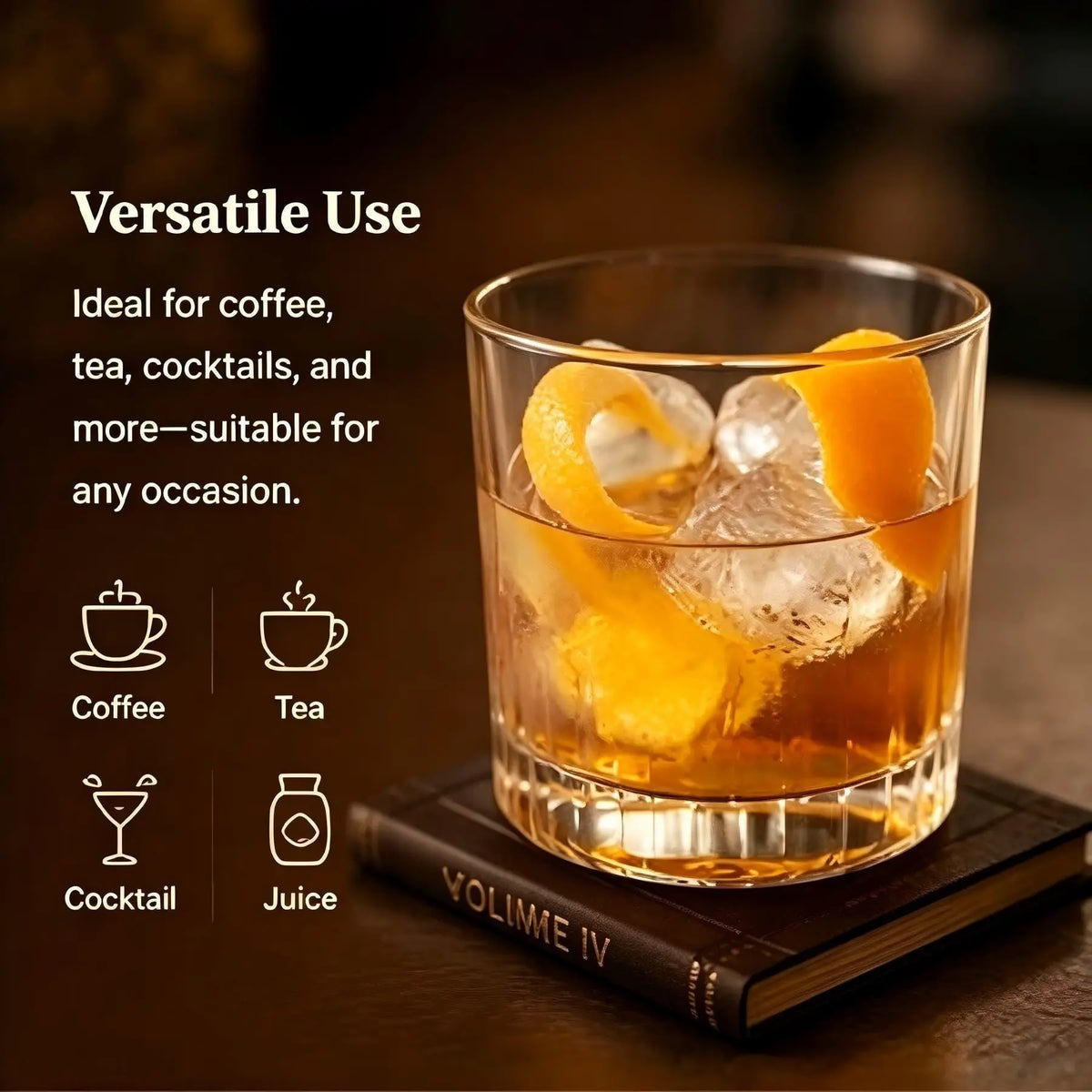 Book-Shaped Wooden Coaster Set 【Book Lovers】
