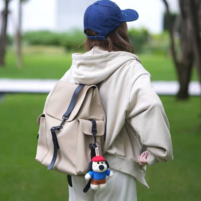 Pawcuddle x LINKNOT Exclusive | Big Nose Dog Plush Keychain