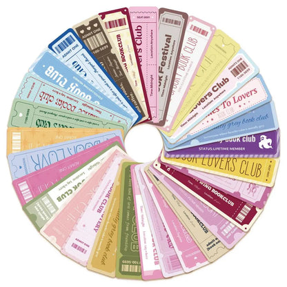 💗 Dreamy Aesthetic Bookmarks – Set of 30