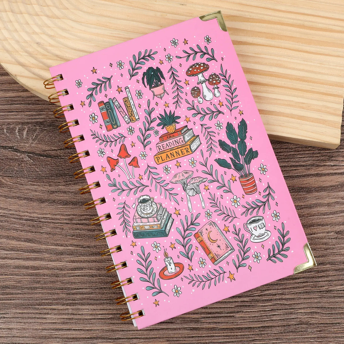 Book Lover’s Reading Journal & Planner