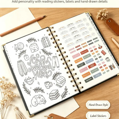 Book Lover’s Reading Journal & Planner