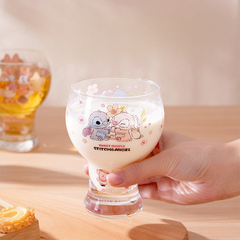 Disney Magic Glass Cute High-Foot Juice & Cold Drink Cup