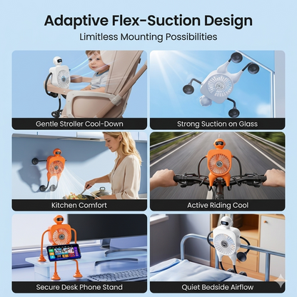FlexiCool Robot Fan