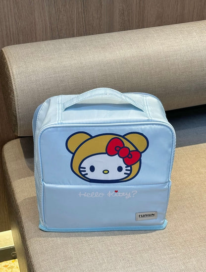 Large Waterproof Standing Makeup Bag – Travel Cosmetic Organizer