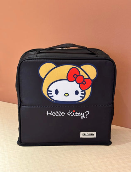 Large Waterproof Standing Makeup Bag – Travel Cosmetic Organizer