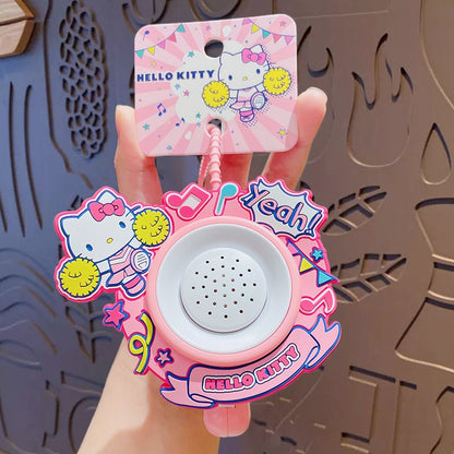 Hello Kitty Beaded Keychain Phone Charm