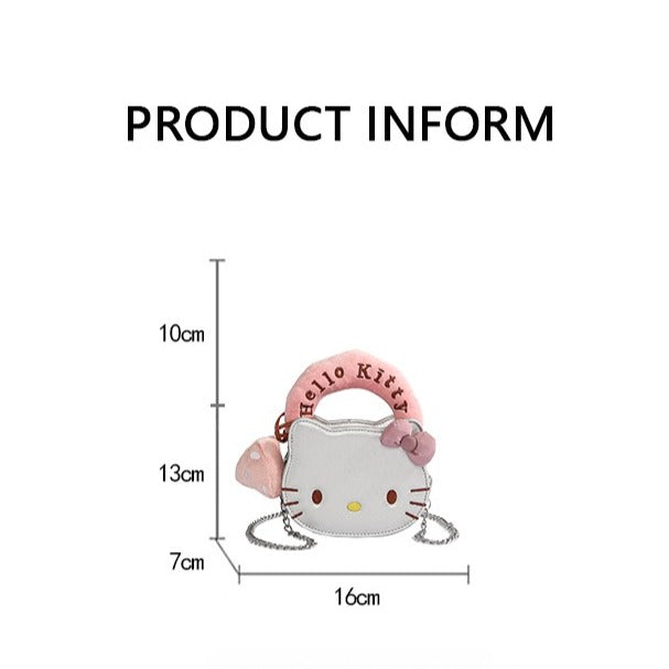 Hello Kitty Crossbody Chain Bag