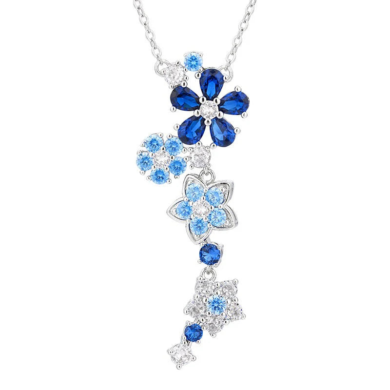 Blue Blossom Jewelry Set