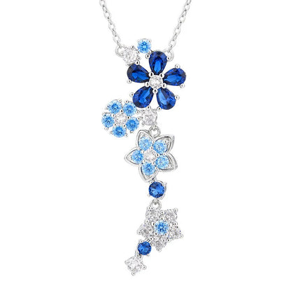 Blue Blossom Jewelry Set