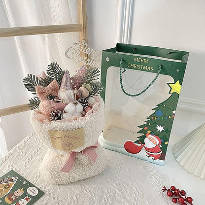 Christmas Gift Bucket | Plush Bouquet for Girlfriend, Kids & Besties