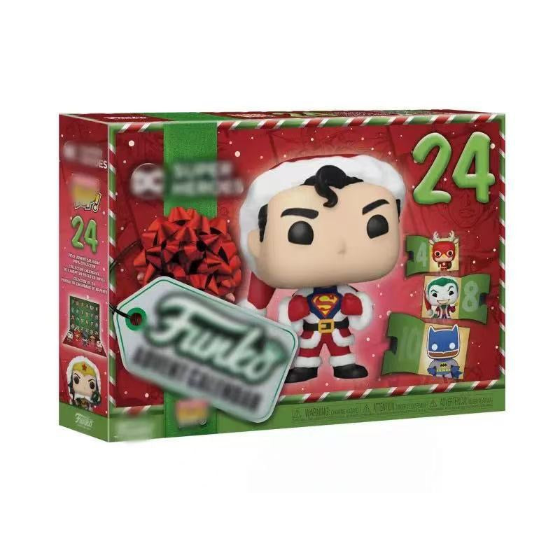 Christmas Advent Calendar 24-Day Surprise Box｜Collectible Figures Blind Pack