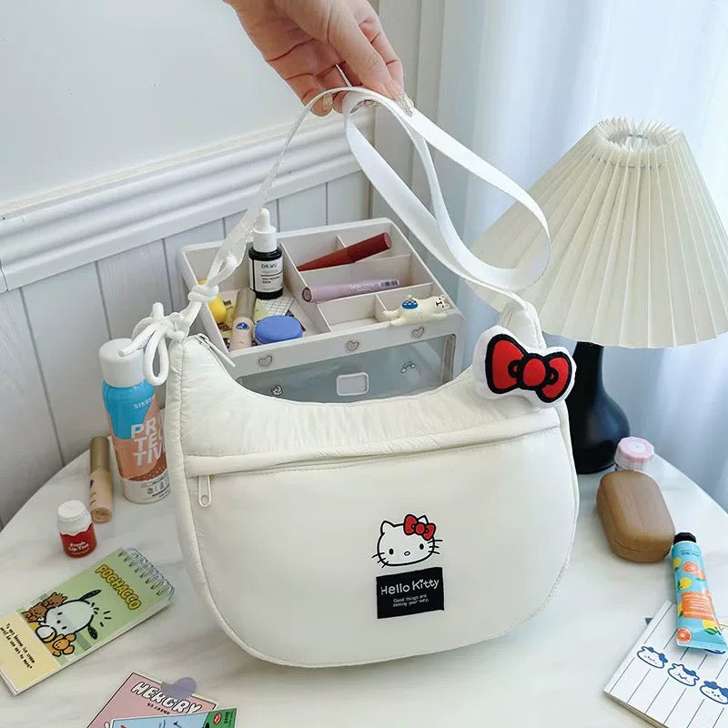 Hello Kitty Puffy Soft Crossbody Bag Shoulder Bag