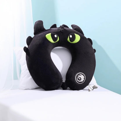 Toothless Plush U-Shaped Neck Pillow