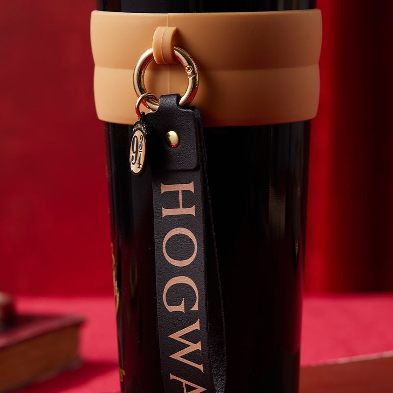Hogwarts Stainless Steel Tumbler with Straw – 800mL Insulated Cup