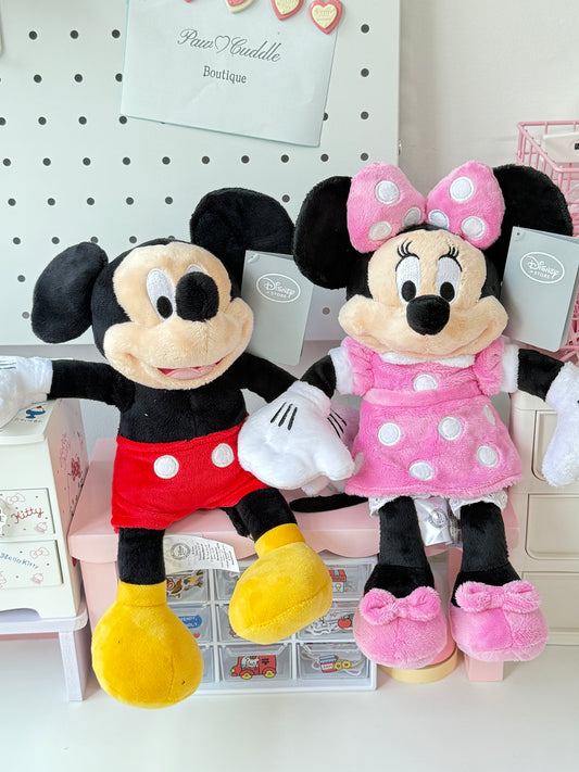 Disney World Store Plush Lot of 6! Mickey Minnie Donald Daisy Pluto Goofy 18”
