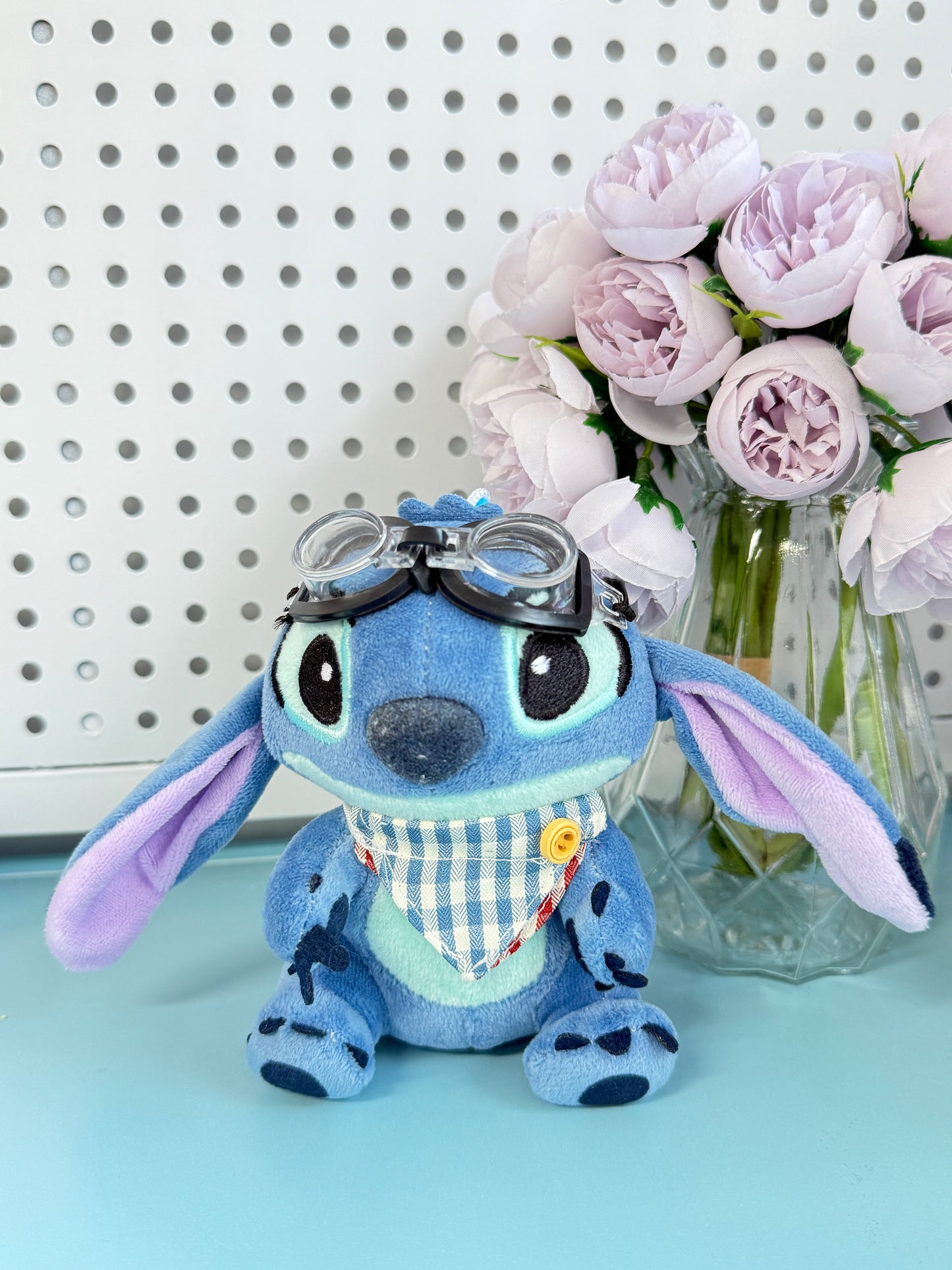 Stitch Dress-Up Plush Keychains