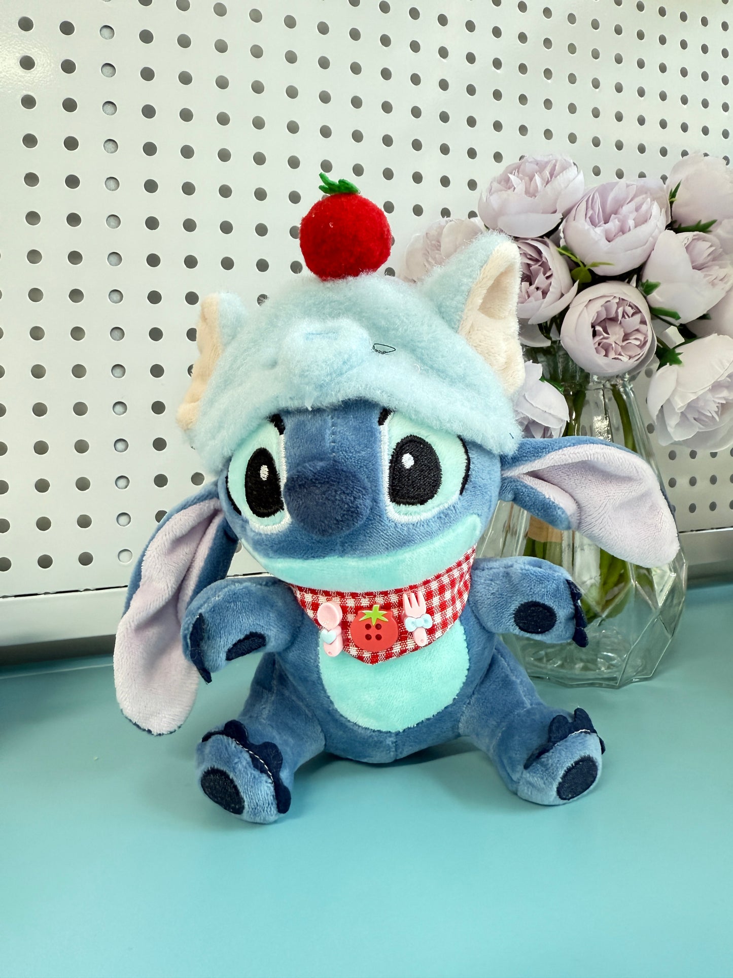 Stitch Dress-Up Plush Keychains