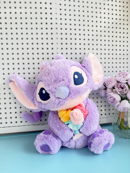 Angel With Flowers Plushie | Stitch Plushie | Hidden Pocket