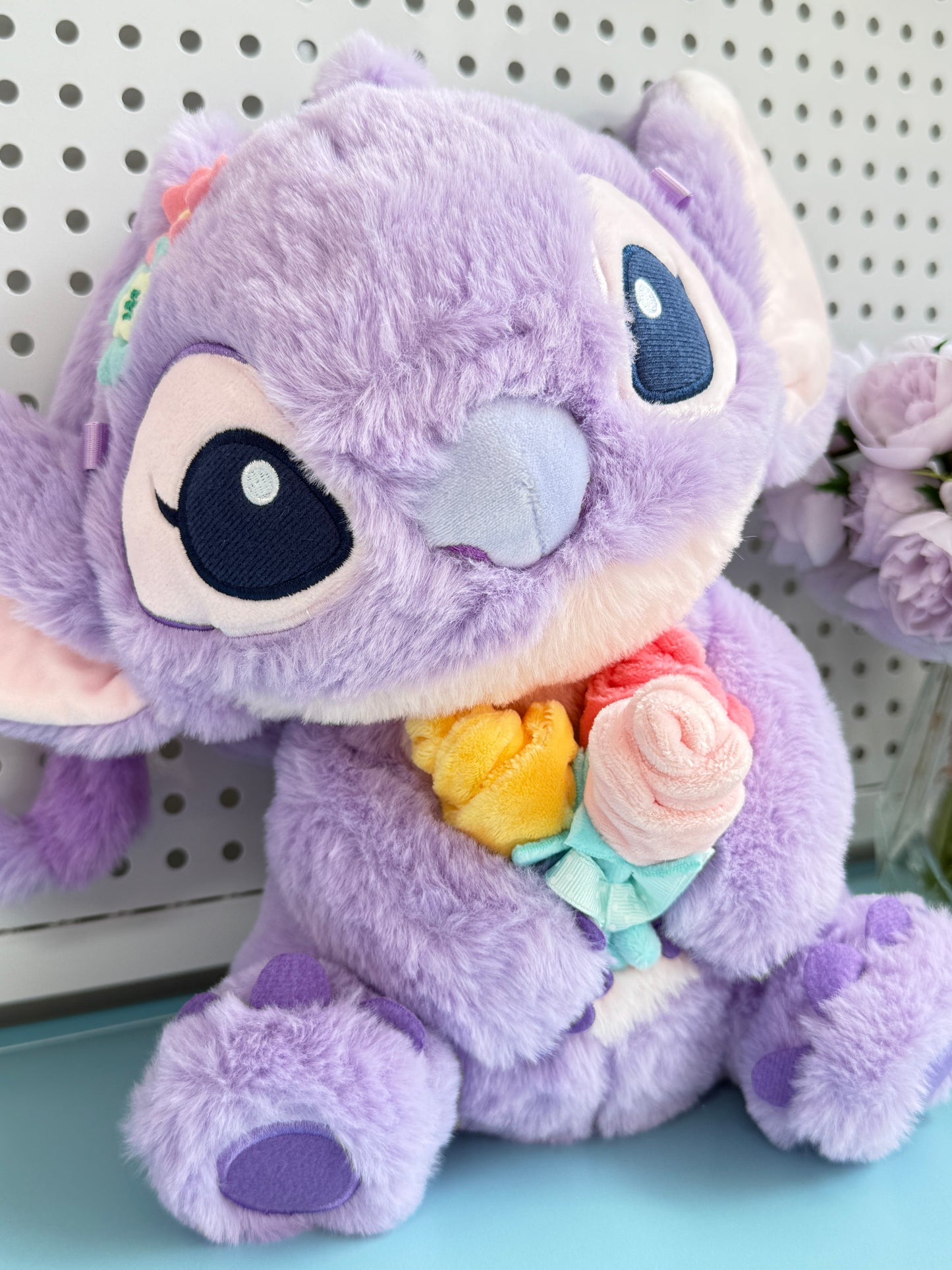 Angel With Flowers Plushie | Stitch Plushie | Hidden Pocket