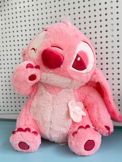 🌸 Pink Stitch Plushie | Cute & Cuddly Gift