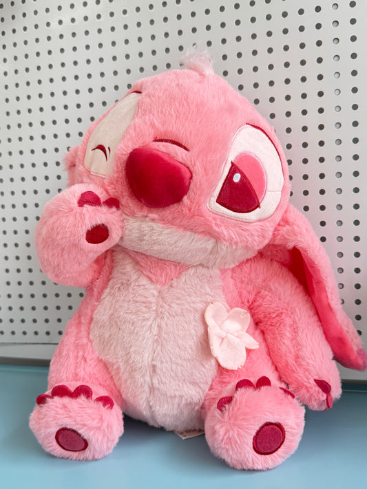 🌸 Pink Stitch Plushie | Cute & Cuddly Gift