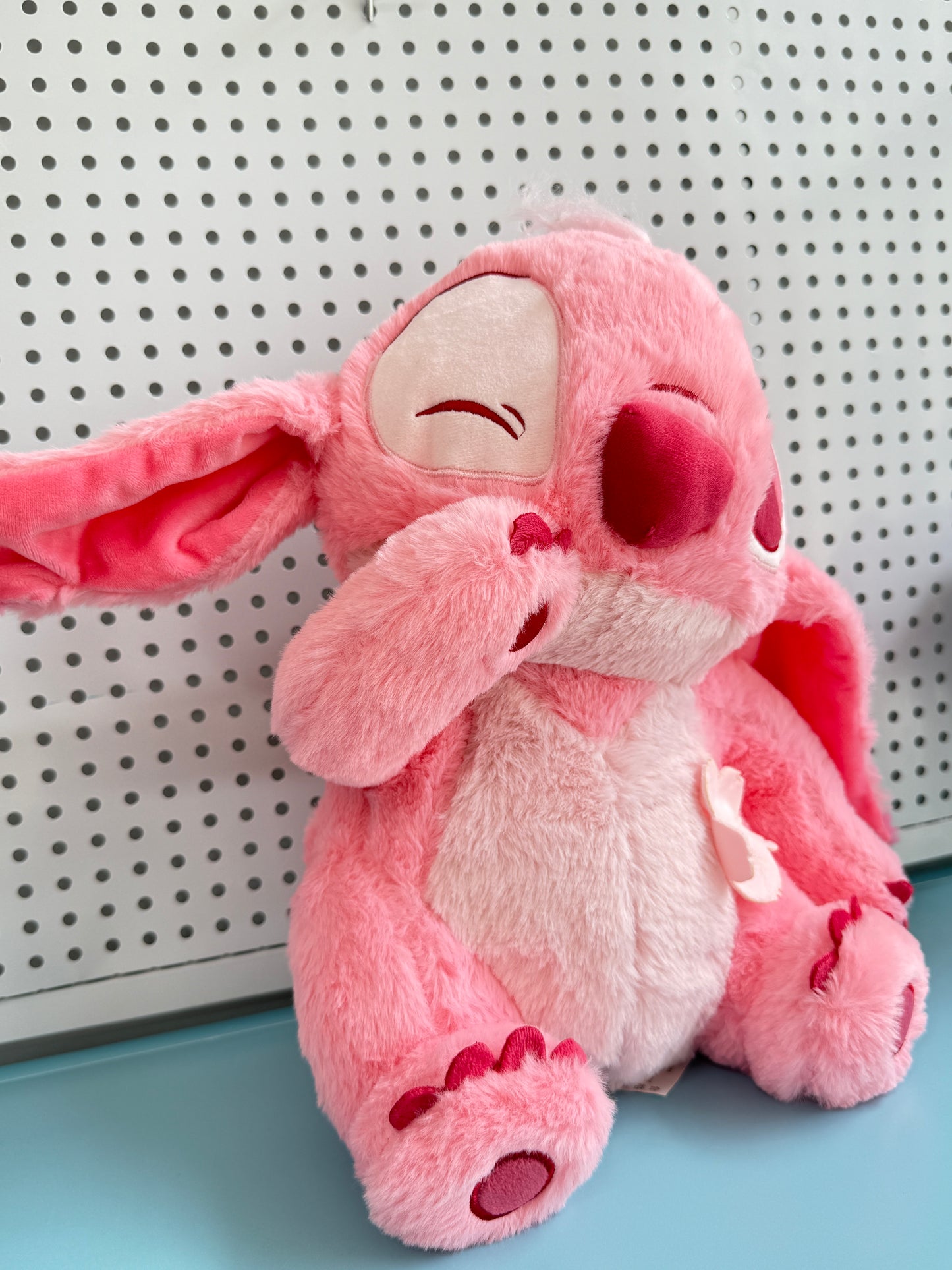 🌸 Pink Stitch Plushie | Cute & Cuddly Gift