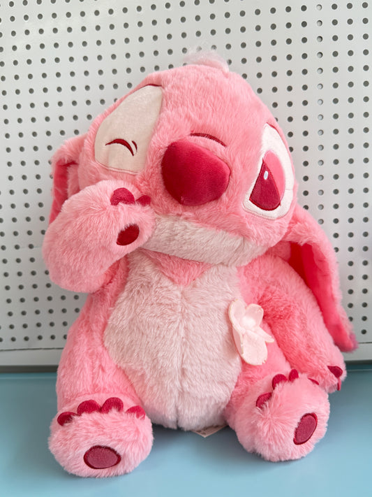 🌸 Pink Stitch Plushie | Cute & Cuddly Gift