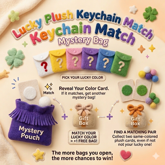 Lucky Plush Keychain Match