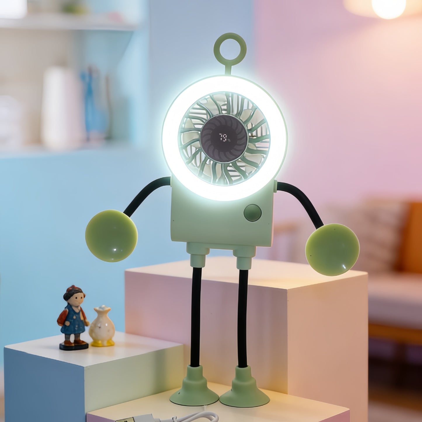 Dopamine Glow Smart Fan