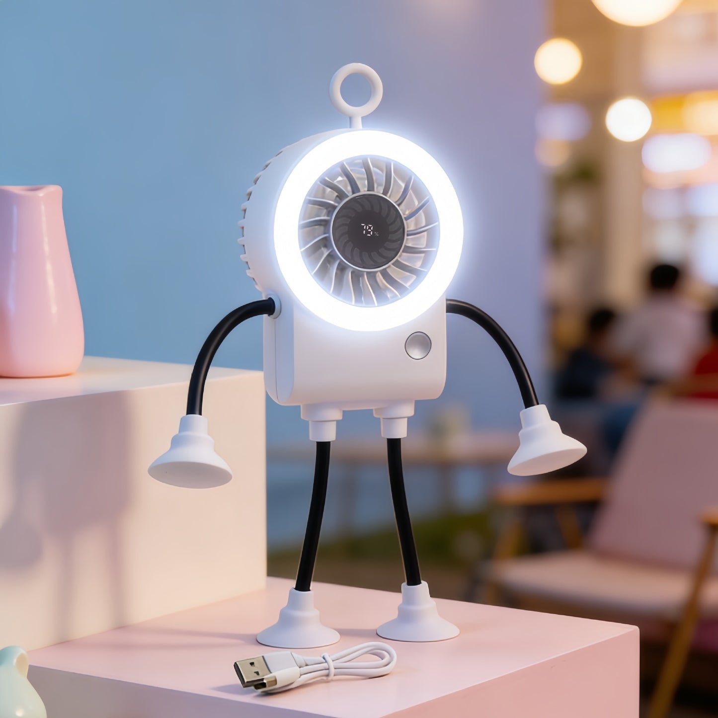 Dopamine Glow Smart Fan