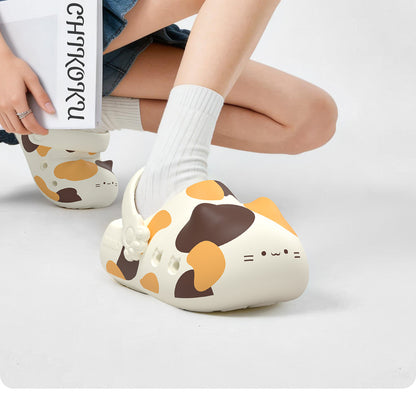 Cat Clogs with Paw Print 🐾