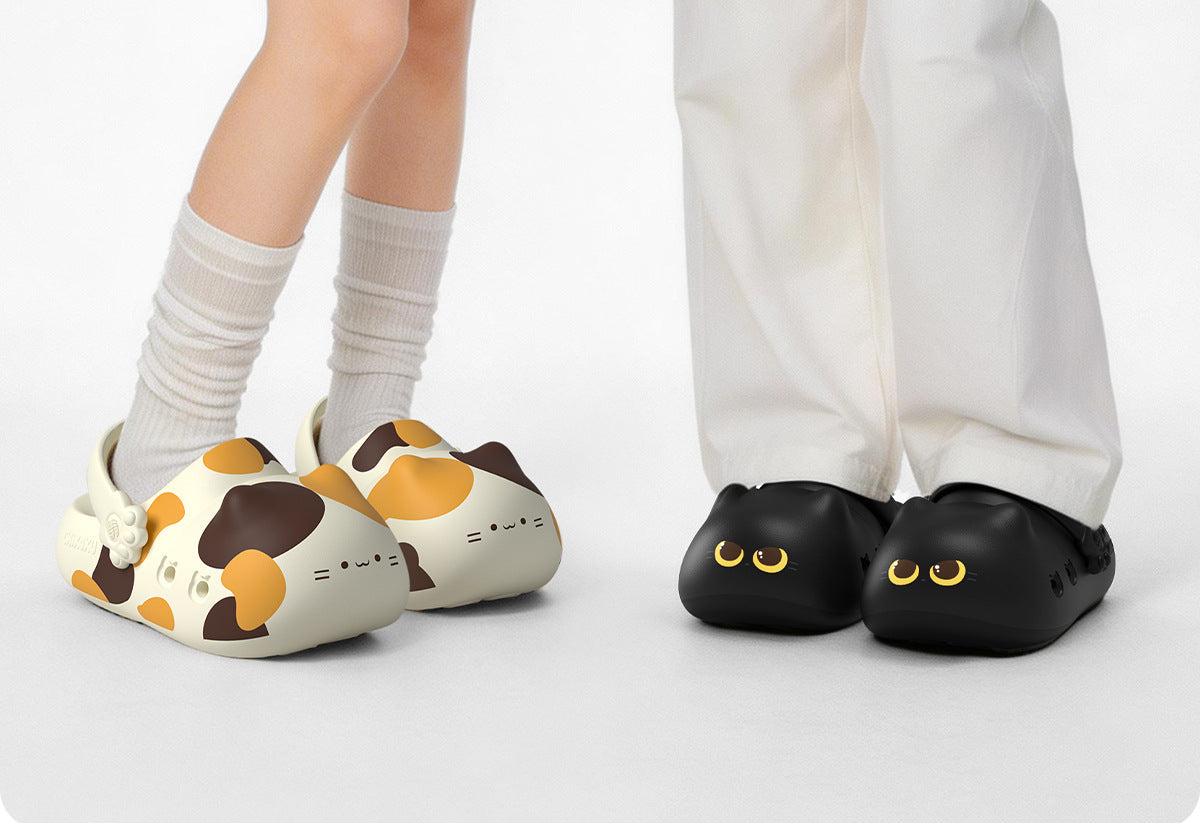 Cat Clogs with Paw Print 🐾