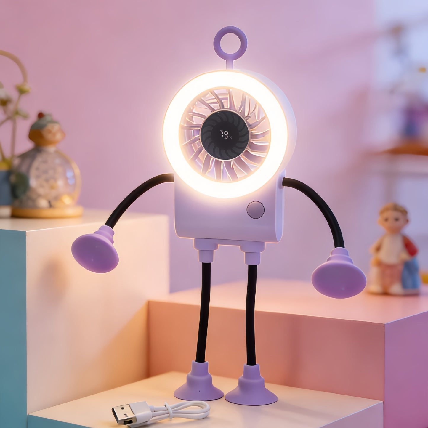 Dopamine Glow Smart Fan
