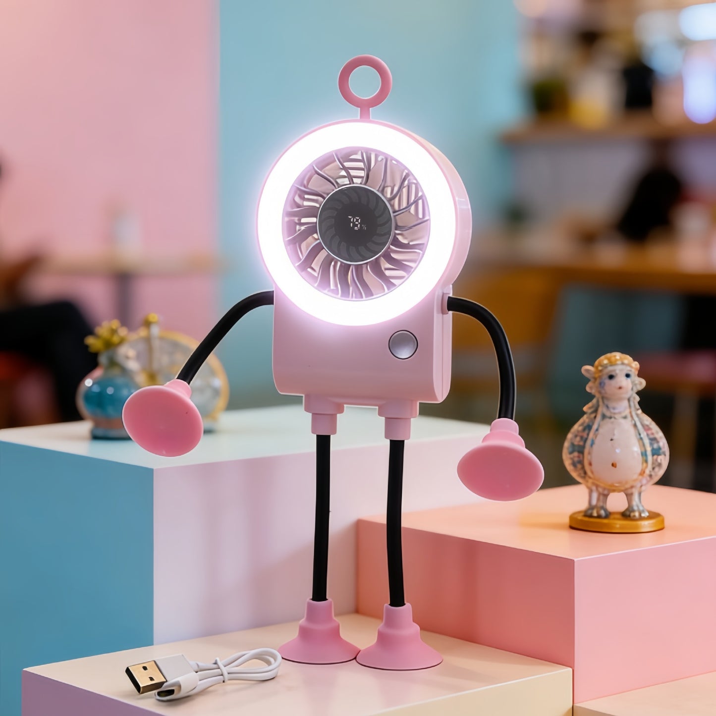 Dopamine Glow Smart Fan