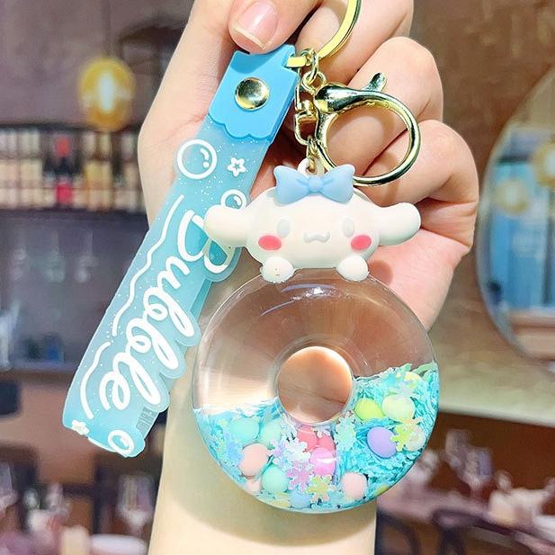 Sanrio Liquid Donut Keychain