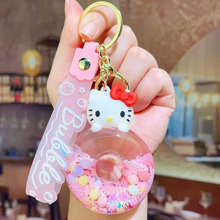 Sanrio Liquid Donut Keychain