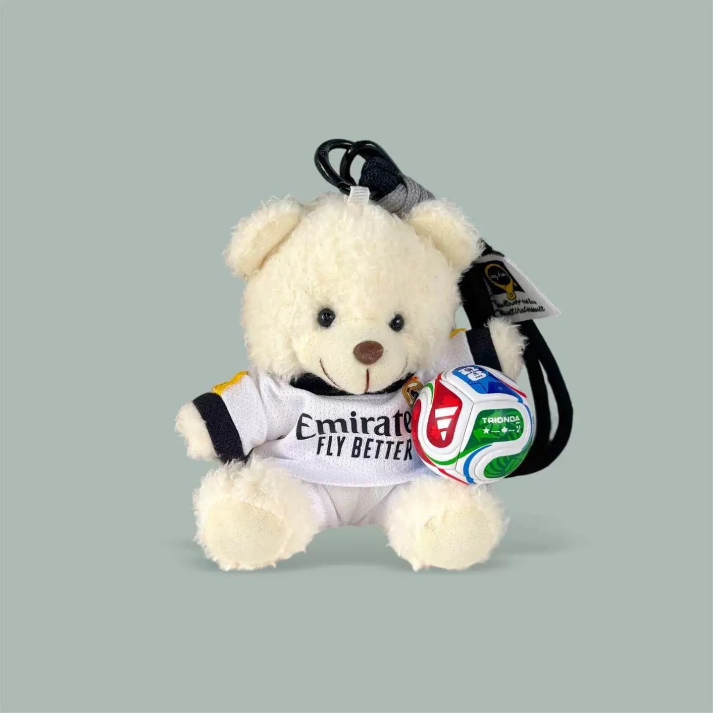 Soccer Bear Keychain